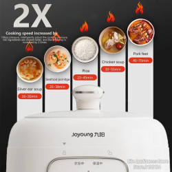 Panela de Pressão Elétrica JOYOUNG 3L - Arroz, Ensopado e Sopa